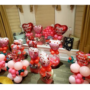 Valentine Balloon Gift Box