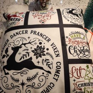 Christmas Pillow Collage