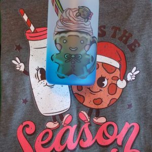 Crew Neck & Tumbler - Season, Grey