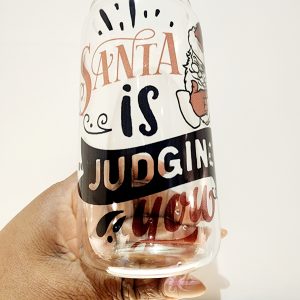 Glass Can - Santa Is Judging You