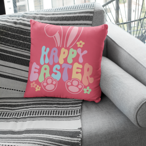Happy Easter Pillow