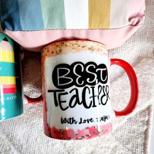 Best Teacher with Love Mug