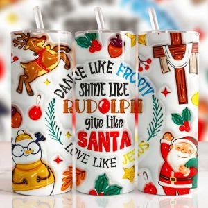 Christmas Tumbler - Dance Like Frosty