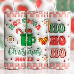 Christmas Tumbler - Hot Cocoa