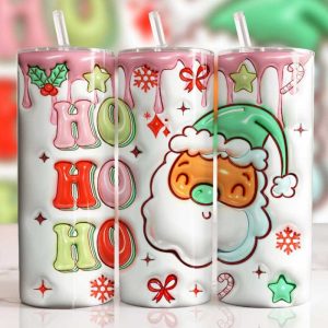 Christmas Tumbler - Ho Ho Ho